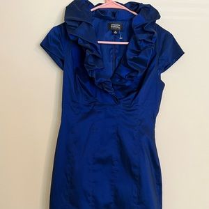 Adrianna papell blue dress size 4P